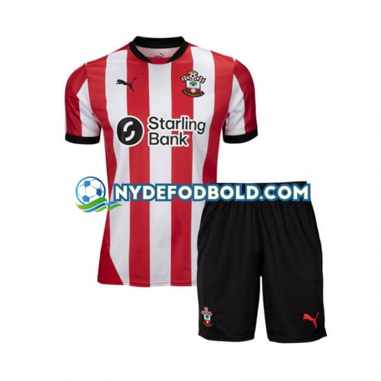 Hjemmebane Trøje Southampton 2024-2025 K/Æ Børn(+Shorts)