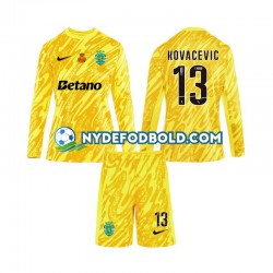 3. Valg Trøje Sporting CP Målmand Kovacevic 13 2024-2025 L/Æ Børn(+Shorts)