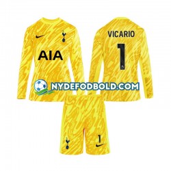 Hjemmebane Trøje Tottenham Hotspur Målmand Vicario 1 2024-2025 L/Æ Børn(+Shorts)