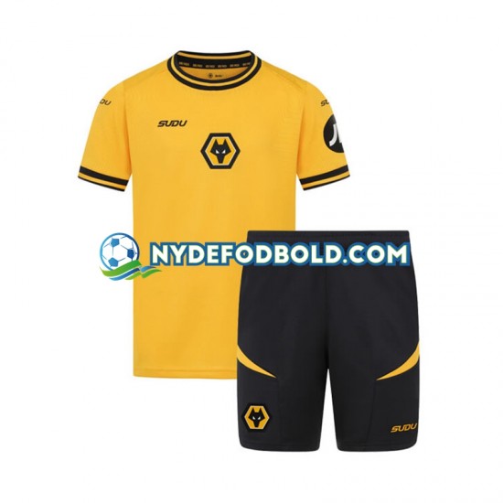 Hjemmebane Trøje Wolverhampton Wanderers 2024-2025 K/Æ Børn(+Shorts)